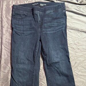 Torrid Lean Jean Slim Boot Super Soft Jeans Size 1 (16) Dark Wash